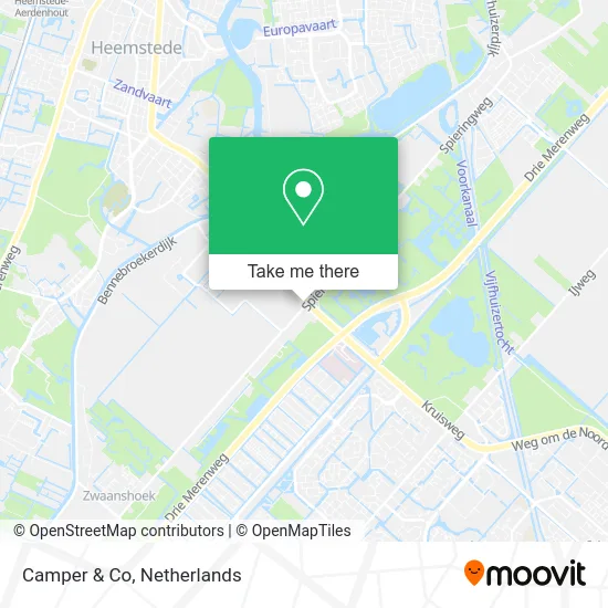 Camper & Co map