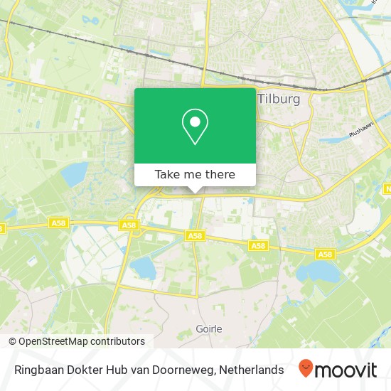 Ringbaan Dokter Hub van Doorneweg map