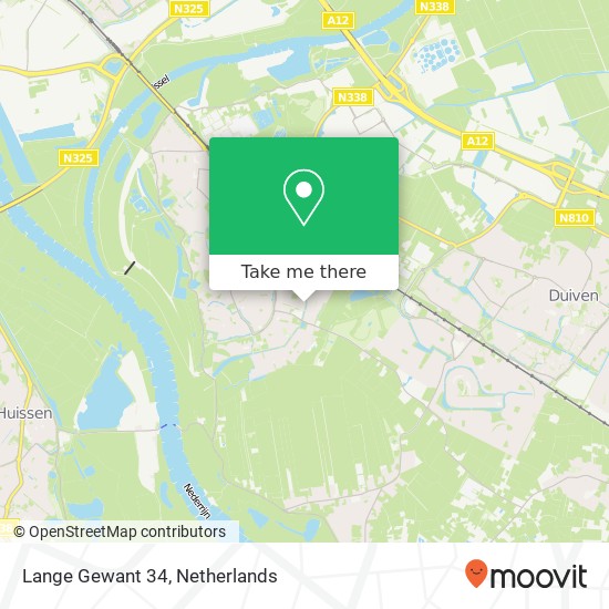 Lange Gewant 34 map