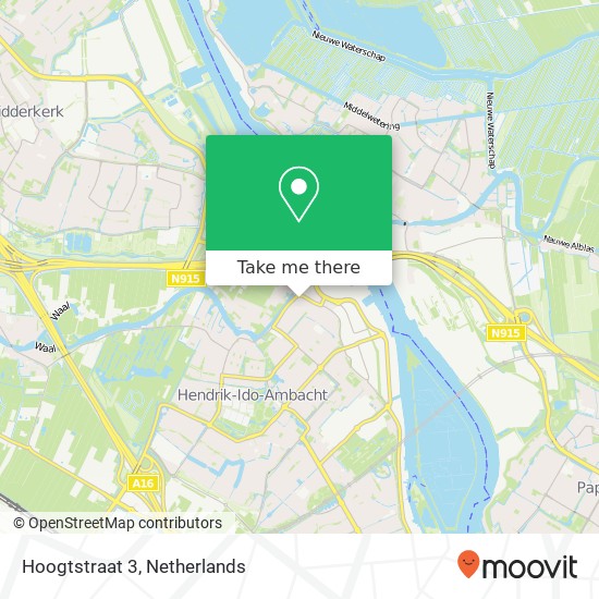 Hoogtstraat 3 map