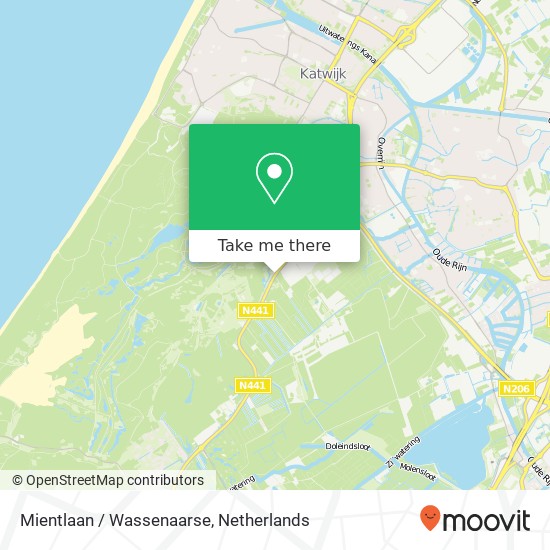 Mientlaan / Wassenaarse map