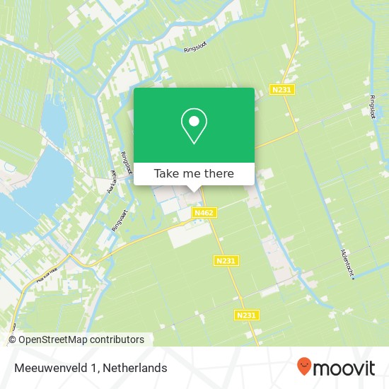 Meeuwenveld 1 map