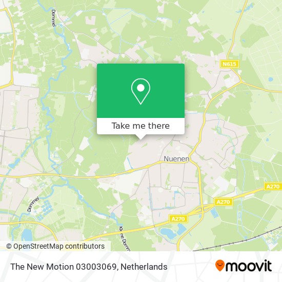 The New Motion 03003069 map