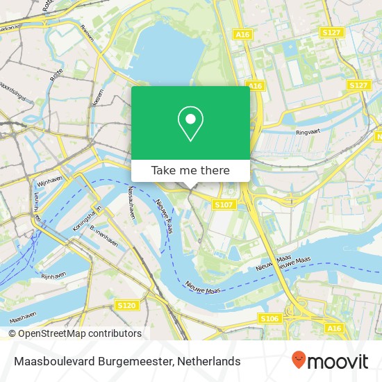 Maasboulevard Burgemeester map