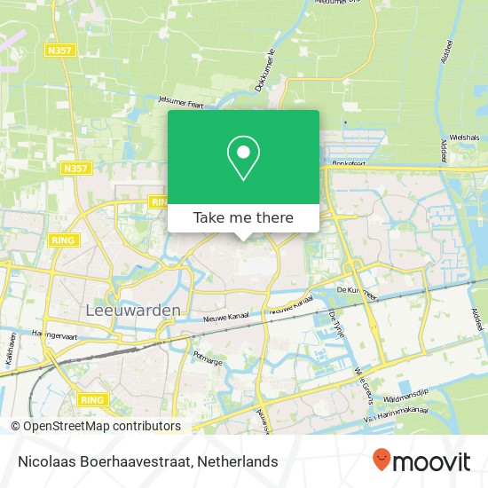 Nicolaas Boerhaavestraat map