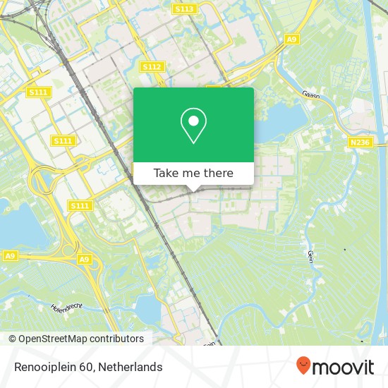 Renooiplein 60 map