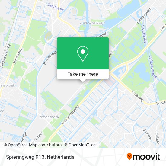 Spieringweg 913 map