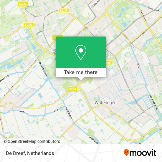 De Dreef map