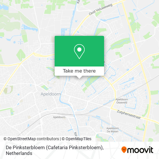 De Pinksterbloem (Cafetaria Pinksterbloem) map