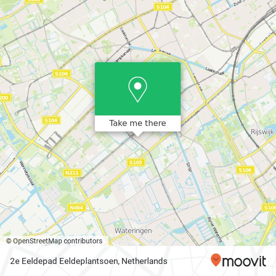 2e Eeldepad Eeldeplantsoen map