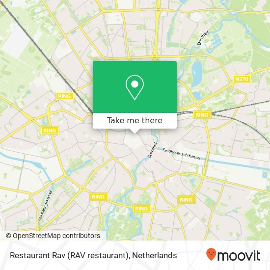 Restaurant Rav (RAV restaurant) map