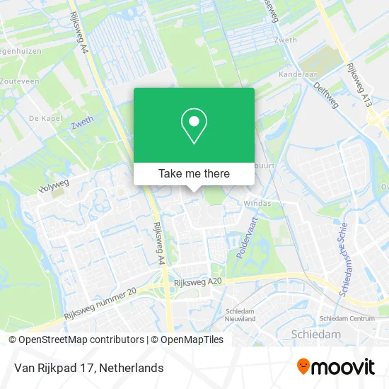 Van Rijkpad 17 map