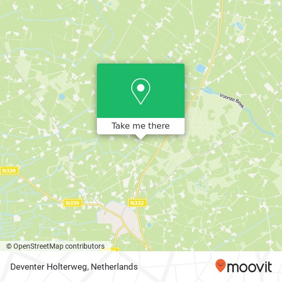 Deventer Holterweg Karte