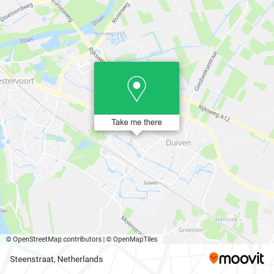 Steenstraat map