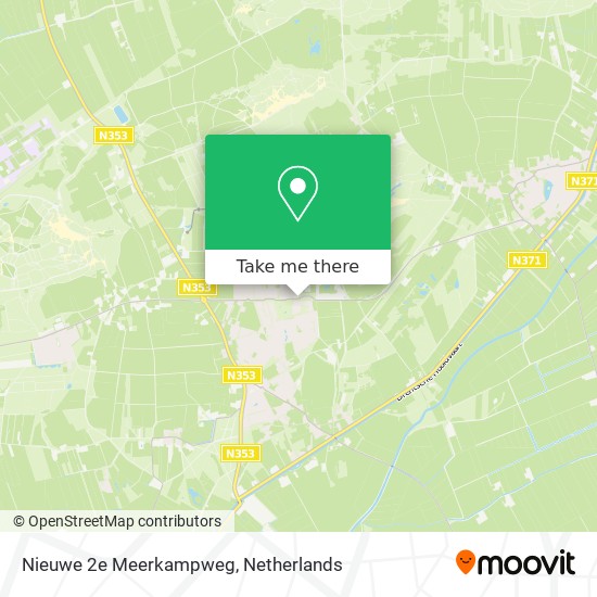 Nieuwe 2e Meerkampweg map