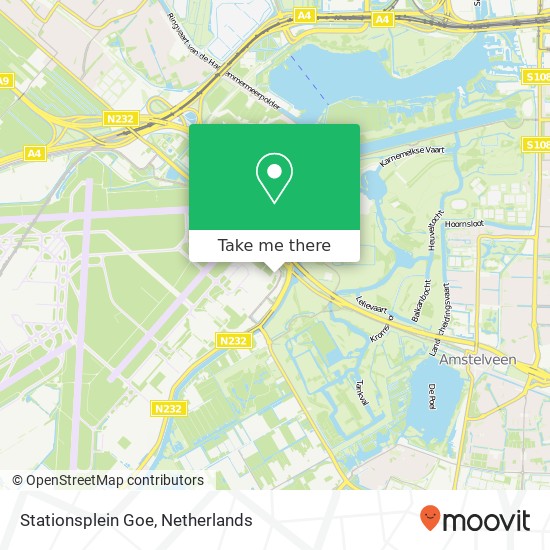 Stationsplein Goe map