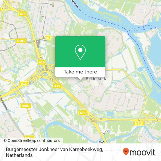 Burgemeester Jonkheer van Karnebeekweg map