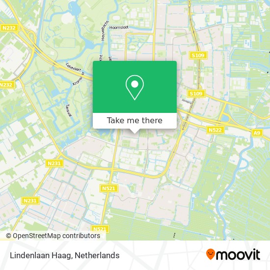 Lindenlaan Haag map