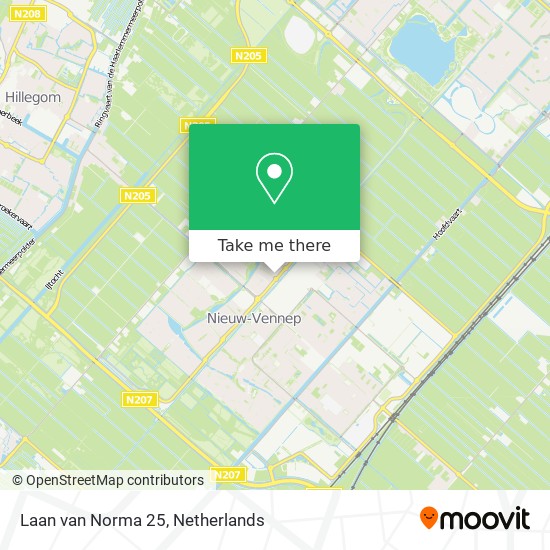 Laan van Norma 25 map