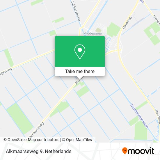 Alkmaarseweg 9, 1775 PP Middenmeer map