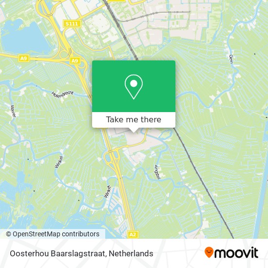 Oosterhou Baarslagstraat map