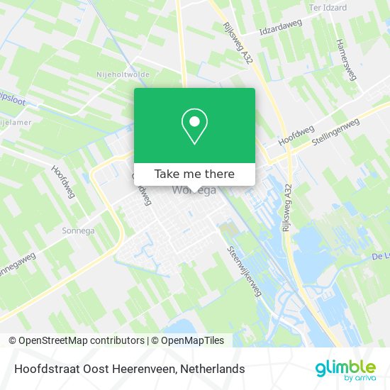 Hoofdstraat Oost Heerenveen map