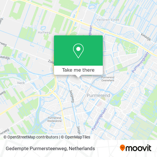 Gedempte Purmersteenweg map