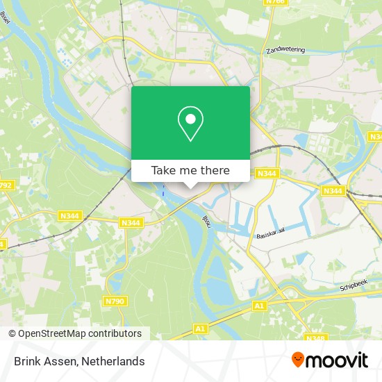 Brink Assen map