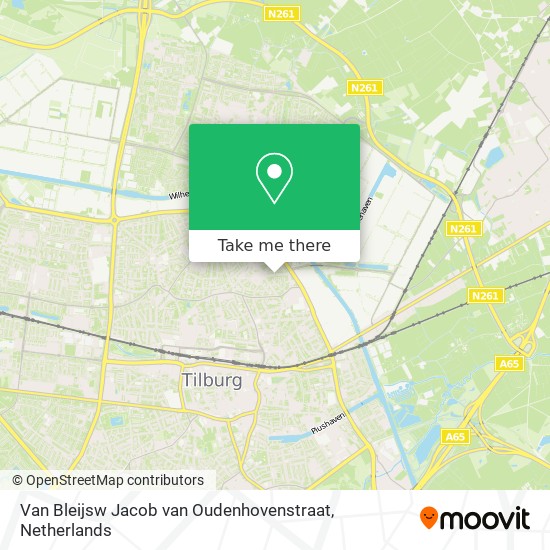 Van Bleijsw Jacob van Oudenhovenstraat Karte