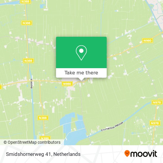 Smidshornerweg 41 map