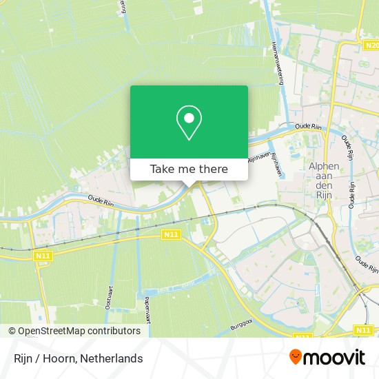 Rijn / Hoorn map