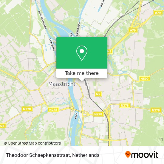 Theodoor Schaepkensstraat Karte