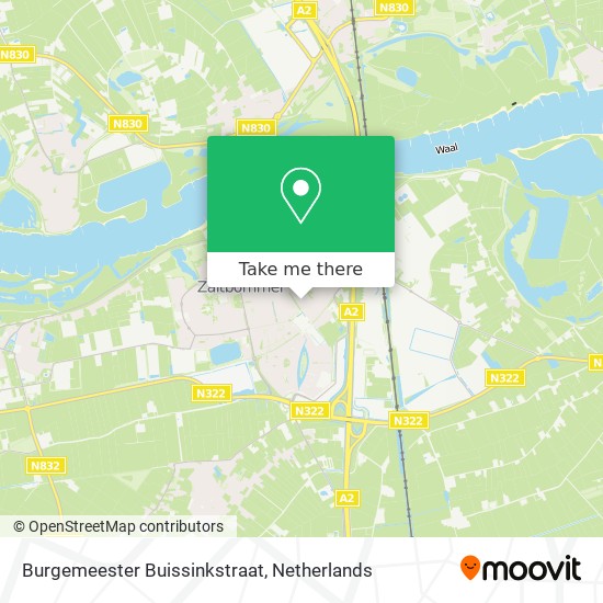 Burgemeester Buissinkstraat map