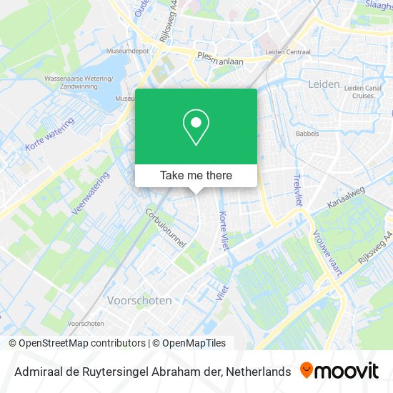 Admiraal de Ruytersingel Abraham der map