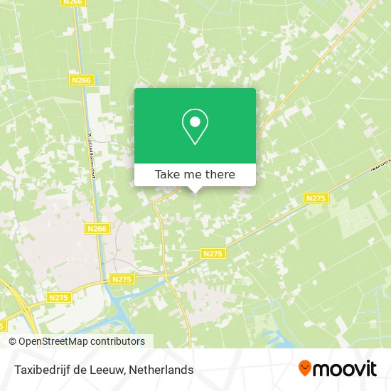 Taxibedrijf de Leeuw map