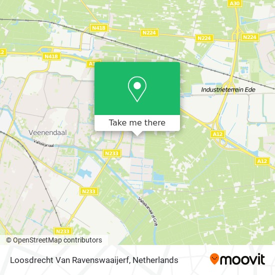 Loosdrecht Van Ravenswaaijerf map