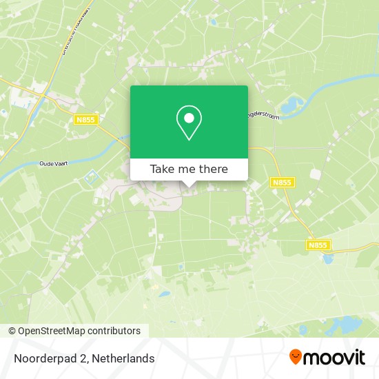 Noorderpad 2 map