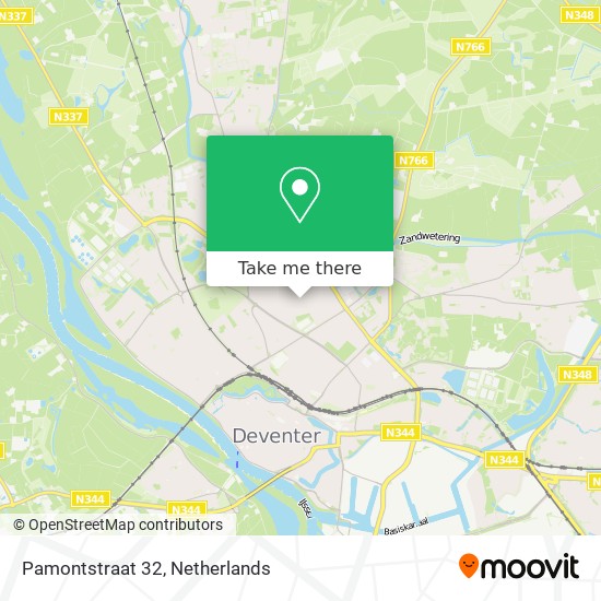 Pamontstraat 32 map