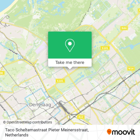 Taco Scheltemastraat Pieter Meinersstraat map