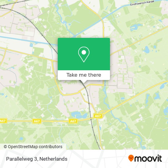 Parallelweg 3 map