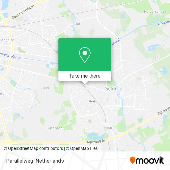 Parallelweg map