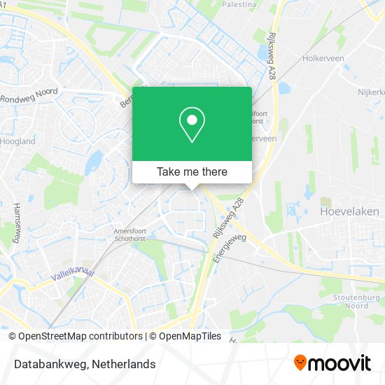 Databankweg map