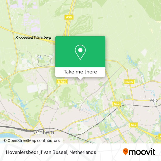 Hoveniersbedrijf van Bussel map