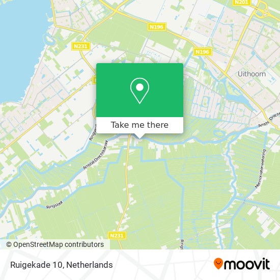 Ruigekade 10 map