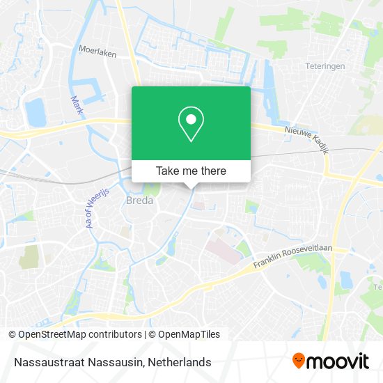 Nassaustraat Nassausin Karte