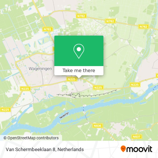 Van Schermbeeklaan 8 map