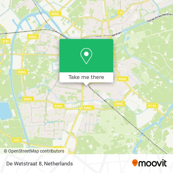 De Wetstraat 8 map