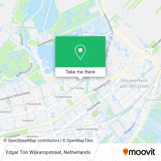Edgar Ton Wijkampstraat map
