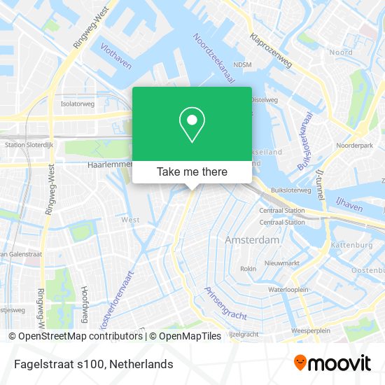 Fagelstraat s100 map