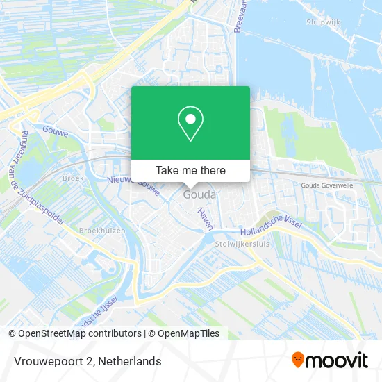 Vrouwepoort 2 map
